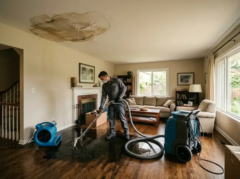 attic-pipe-burst-ceiling-drip-008 — frequently asked questions, Water Damage Restoration & Carpet Care in Chesterbrook, PA